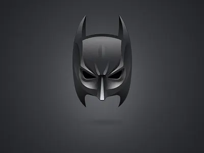 Batman batman darkknight flat icon mask rock stone