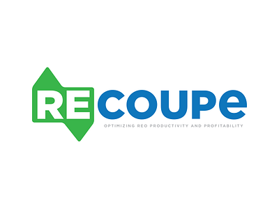 Recoupe home house logo real estate