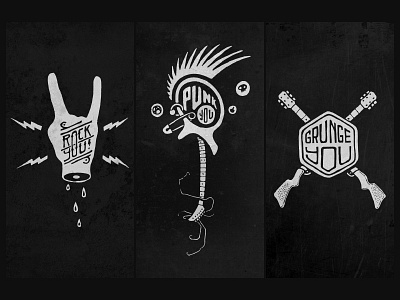 music art calligraphy graphic grunge illusign illustration lettering letters painting punk rock sign