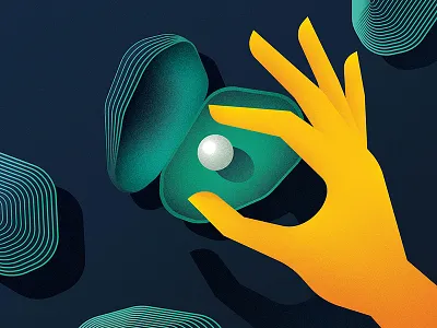 Deloitte Uni Press Illustration art choice graphic hand picked illustration