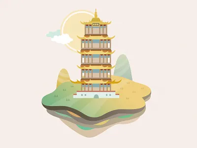 wuhan illustration ps