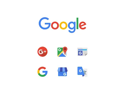 New Google Icons [freebie] android design download flat freebie google icons material psd set