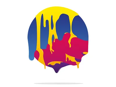 Liquid Woman color effect girl liquid pink project woman