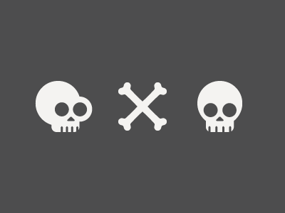 More Skull Stuff bones halloween illustration skull vector