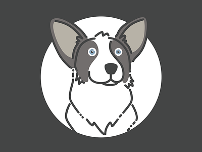 Indiana Rebound cardigan corgi character corgi dog pet