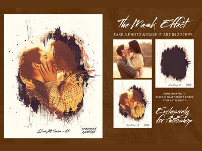 The Mask Effect - Artistic FX art effects art paintings art template artistic artwork auto mask designing effects painted effects photo effects photo template shatter