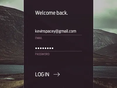 Simple Login Form form login
