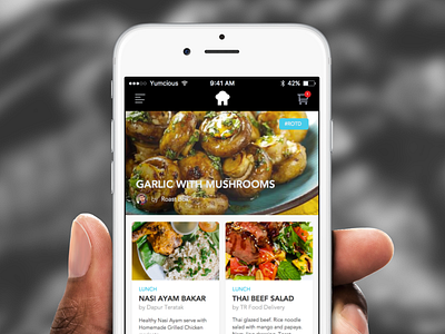 Yumcious app cook food foodies ios yumcious