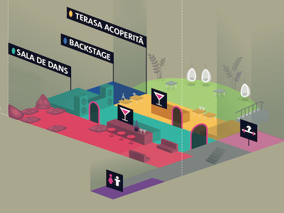 Eden Map 3d infographic map orientation