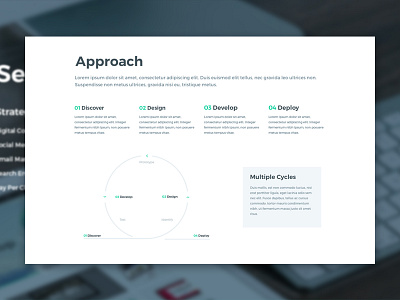 Approach apporach graph webdesign
