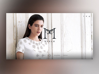 MARAM PARIS art direction fashion identity luxury webdesign