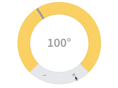 Thermostat temperature thermostat ui