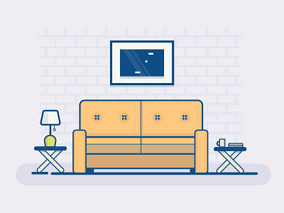 The Living Room couch flat home house ikea lamp living living room picture room sitting room sofa