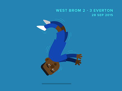 Superb Comeback football illustration premierleague