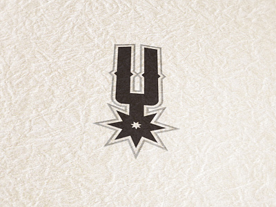 San Antonio Spurs: Logo Redesign basketball brand icon logo nba sports spurs