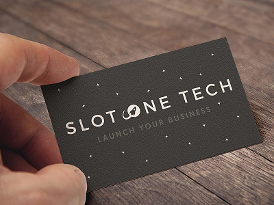 Slot One Tech - WIP art line mock negative one rocket simple slot space tech up