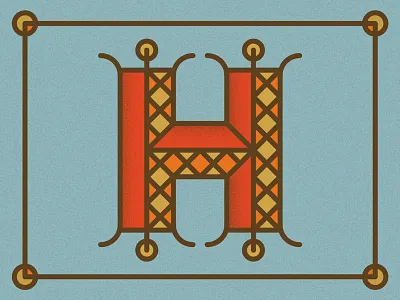 H alphabet letter type