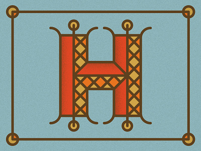 H alphabet letter type