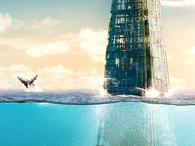 Time To Leave artwork concept illustration science fiction