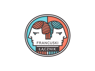 Francuski Łącznik [French Connection - finalized version] adline badge brassai connection emblem french logo szende