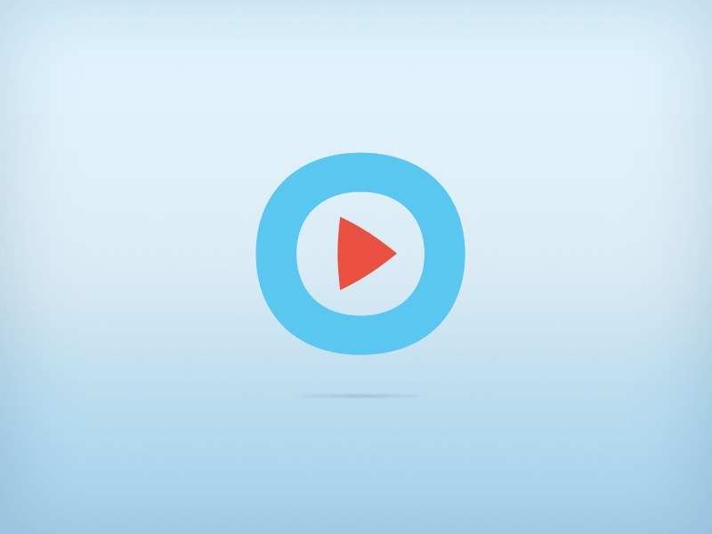 Youku Loading card flat flat design gif loading ui video youku