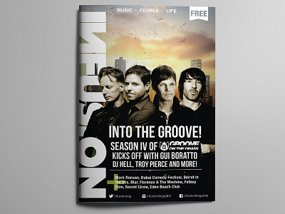 Infusion Magazine Cover #256 cover dubai editorial design infusion magazine issue magazine print uae