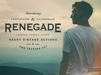 Renegade actions analog filter golden leak light leak lightroom photography photoshop retro textures vintage