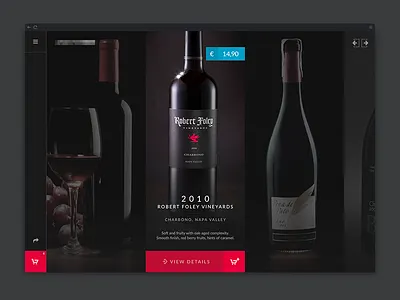 Wine Product List - Clean ecommerce Category Design clean dark design ecommerce list overview product products shop ui webshop
