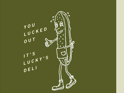 Mr. Rodney Spears deli durham illustration nc pickle