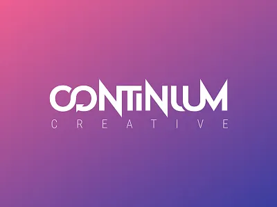 Continuum Creative Logo continuum creative design development typography