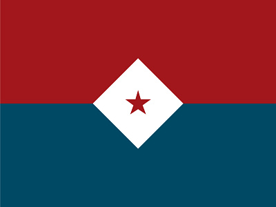 Little Rock Flag arkansas blue flag little rock red star usa vexillology white