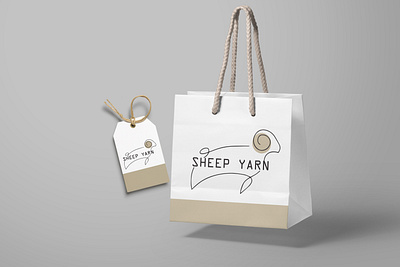 SHEEP YARN LOGO logo