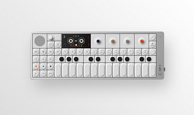 First product design attempt: Minimalist synthesizer design designexploration graphic design musictech productdesign synthdesign