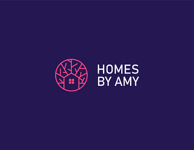 Logo Design for Real Estate Brand | Homes by Amy | Warm quality