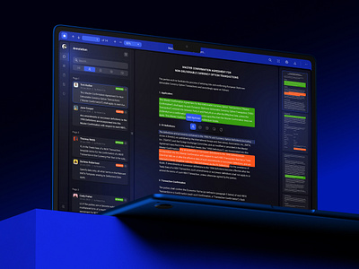 AI technology platform - For document reviewan't annotation case case studies dashboard design design system document figma portfolio top trending ui ui kit upload ux viewer web