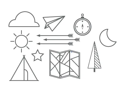 Icon work icon icon design illustration monoline vector