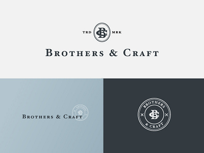 B+C Final blog brand brothers craft fashion instagram logo mens rebrand style