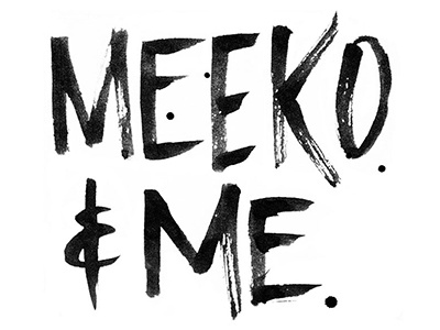 Meeko&Me lettering