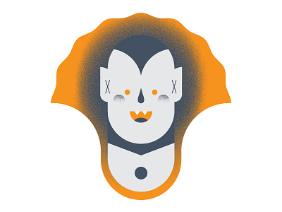 Vamp halloween illustration vampire