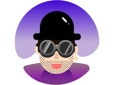 Playa Boy Avatar avatar bm goggles illustration sunrise