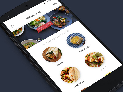 Box8 - Mobile app 17seven box8 category food app food delivery mobile ui design ux design