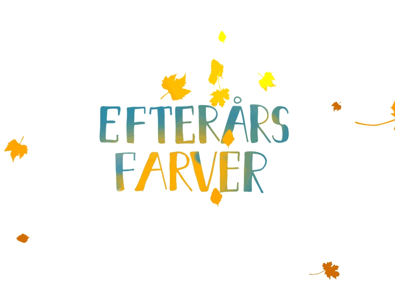 Efterårsfarver autumn denmark leaf leaves october season swirl tree weather wind