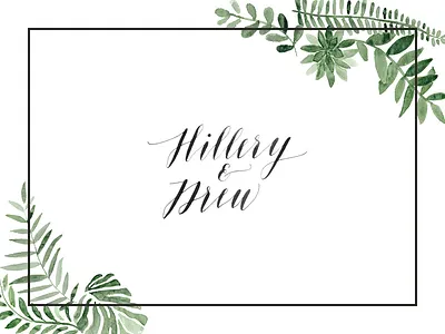 Hillery & Drew Wedding Site
