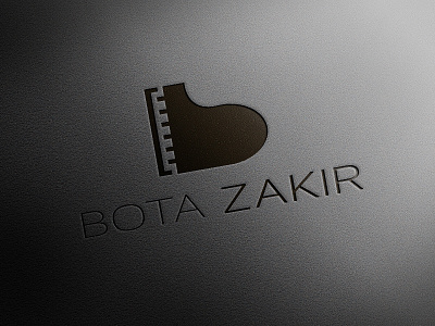 Bota Zakir branding identity logo music piano symbol