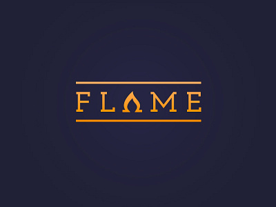 Flame branding design flame icon logo