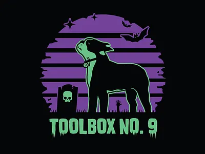 Zombie Dog bat dead dog halloween zombie