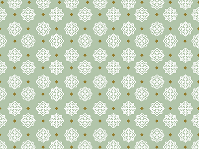 Pattern diamond flower pattern