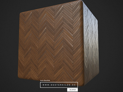 Herringbone Floor Pattern 3d game art material pattern procedural texture