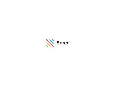 Spree analytics branding clean data flat logo spree