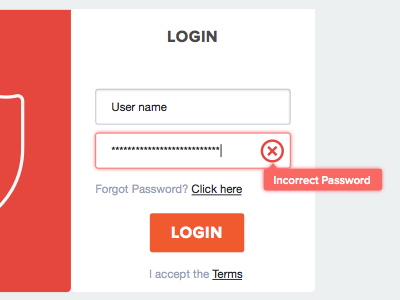 Login Screen With Validation login login screen validation